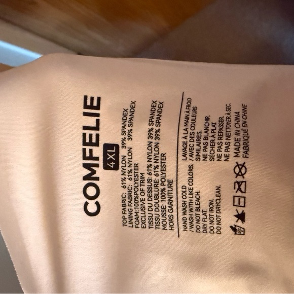 Comfy Wireless Bra in Cream - Picture 3 of 3